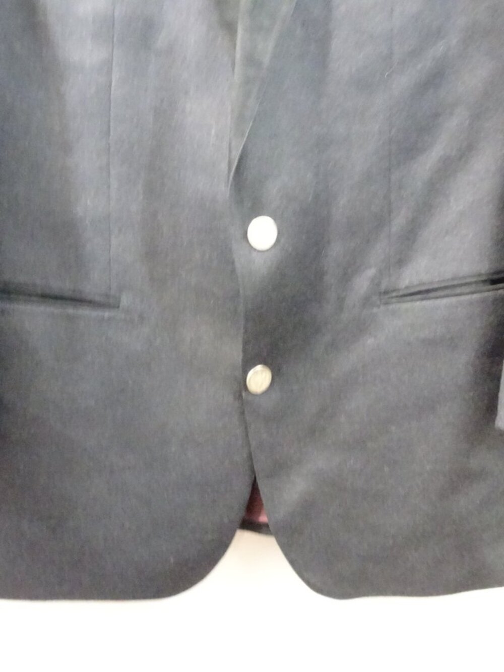 Rofan Tracht Herren Gr. 52 2-Button Jacket Wool Blend Suede Trim Embroidered - Picture 2 of 11